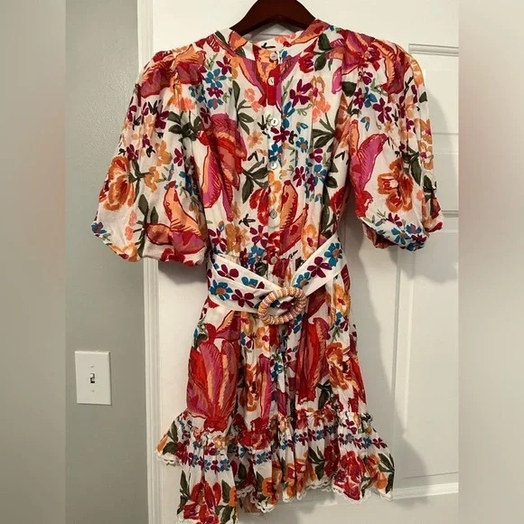 Floral Print Women's Dress - Picture 1 of 4